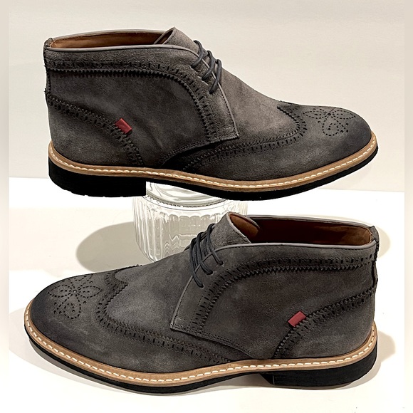 Marc Joseph Other - 🆕 Mens Gray Seude Dress shoes - size 9